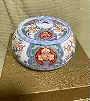 Amazon.co.jp: 有田焼 錦松梅 哲山窯 蓋付小鉢 : ホーム＆キッチン